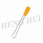 Long plastic handle silicone brush